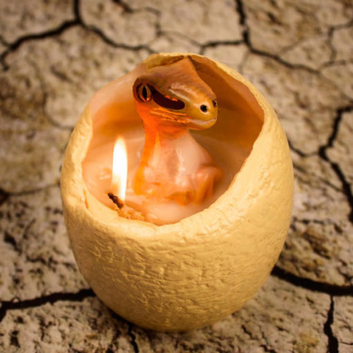 Hatching Dinosaur Candle