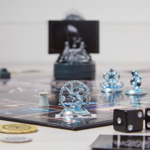 When you play the Game of Thrones Monopoly, you win or you die. Everyone's favourite fast-dealing property game gets a noble makeoover.