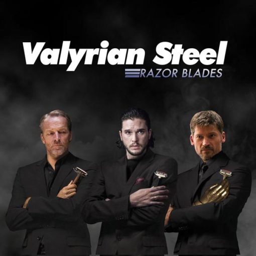 Game of Thrones inspired Valyrian Steel Razors.
